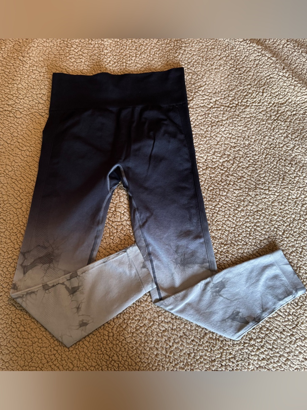 Women’s Ombre Grey to Black Active Leggings